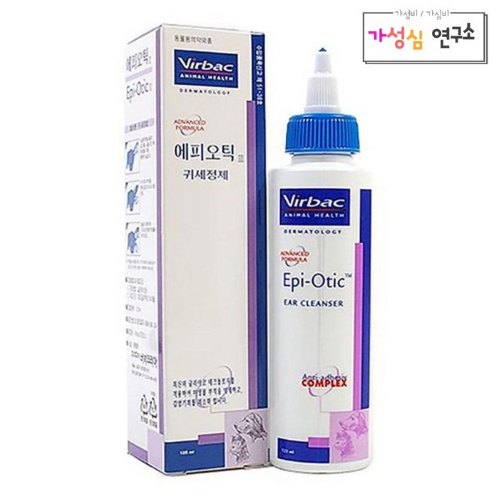 VB 강아지 귀세정제 외이염 125ml / 박테리아 곰팡이 증식 방지 귀염증약, 1개 대표 이미지 - 동물 귀세정제 추천