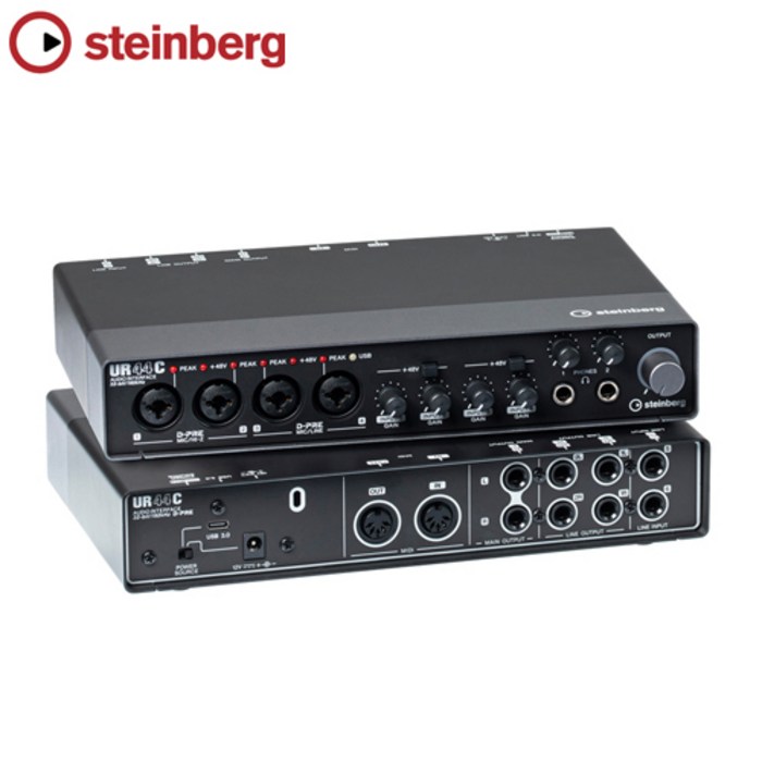 Steinberg UR44C 오디오 인터페이스 스테인버그 UR 44C 대표 이미지 - 스테인버그 추천