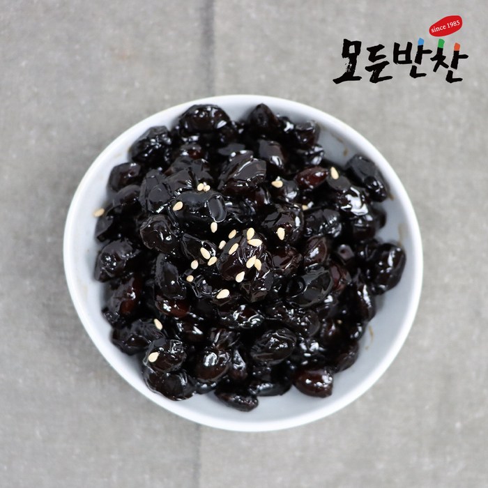 [모든반찬] 서리태 콩조림 2kg 대표 이미지 - 콩자반 추천