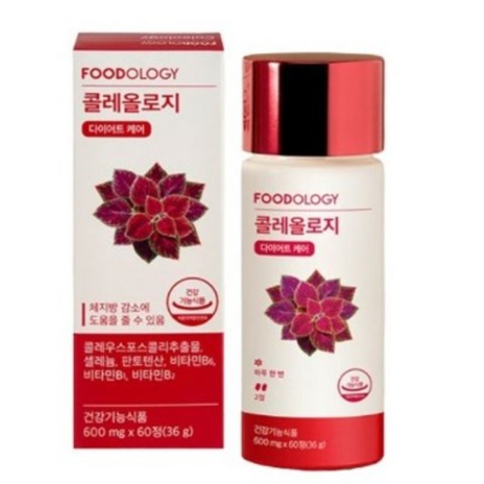 푸드올로지 콜레올로지컷 다이어트 보조제, 60정, 1개 대표 이미지 - 다이어트 약 추천