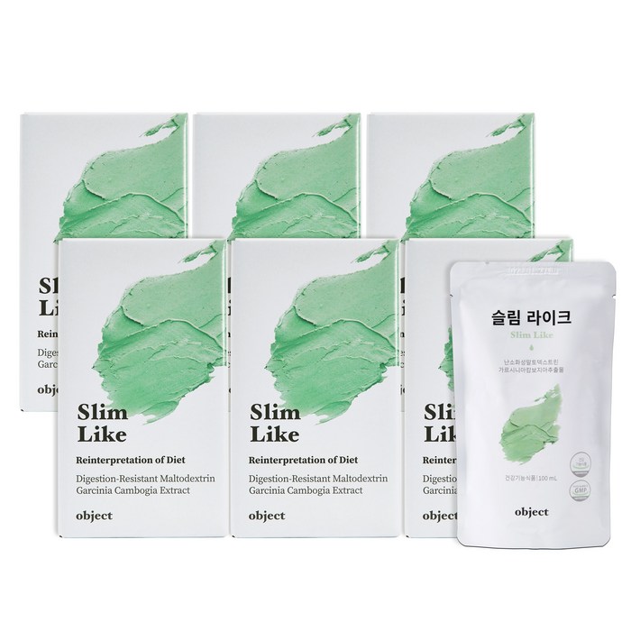 클렌즈 다이어트 슬림 라이크 5일 다이어트 주스, 6Box, 30포, 100ml, 30일 플랜 대표 이미지 - 살빼는 약 추천