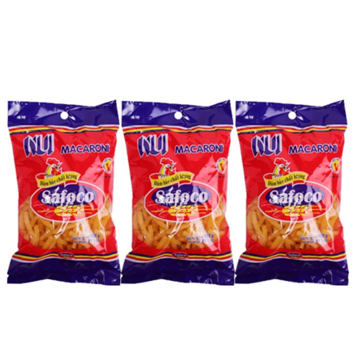 베트남 사포코 safoco 마카로니 macaroni nui 3개세트, 3개, 400g 대표 이미지 - 원팬파스타 추천