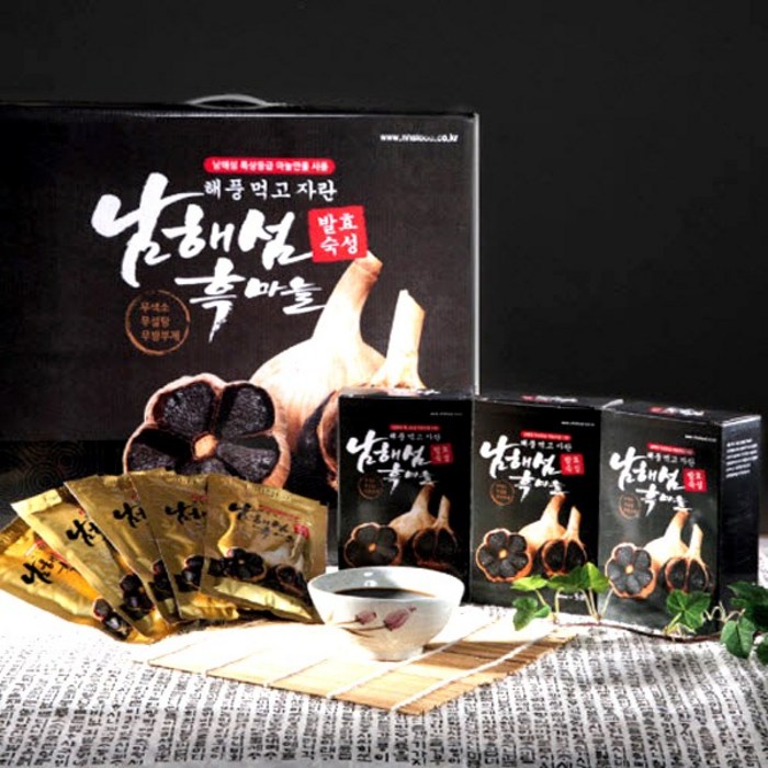 남해섬 흑마늘 진액 80ml 60포, 1박스, 4800ml 대표 이미지 - 흑마늘 진액 추천