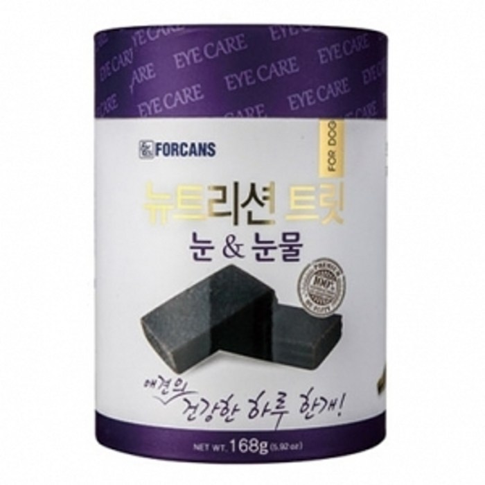 포켄스 강아지 영양제 뉴트리션 트릿, 눈&눈물, 1개 대표 이미지 - 강아지 영양제 추천