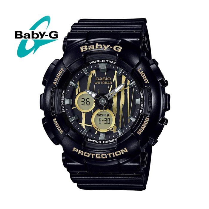 BA-120SP-1A 베이비지 BABY-G 듀얼타임 여성 전자시계 대표 이미지 - 베이비지 시계 추천