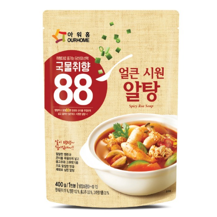 아워홈 얼큰하고 시원한 알탕, 400g, 1개 대표 이미지 - 알탕 추천