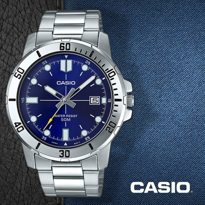 CASIO MTP-VD01D-2E 대표 이미지 - 카시오 시계 추천