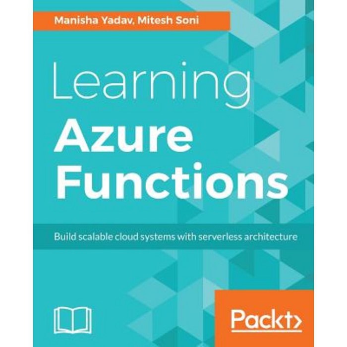 Learning Azure Functions, Packt Publishing 대표 이미지 - Azure 책 추천