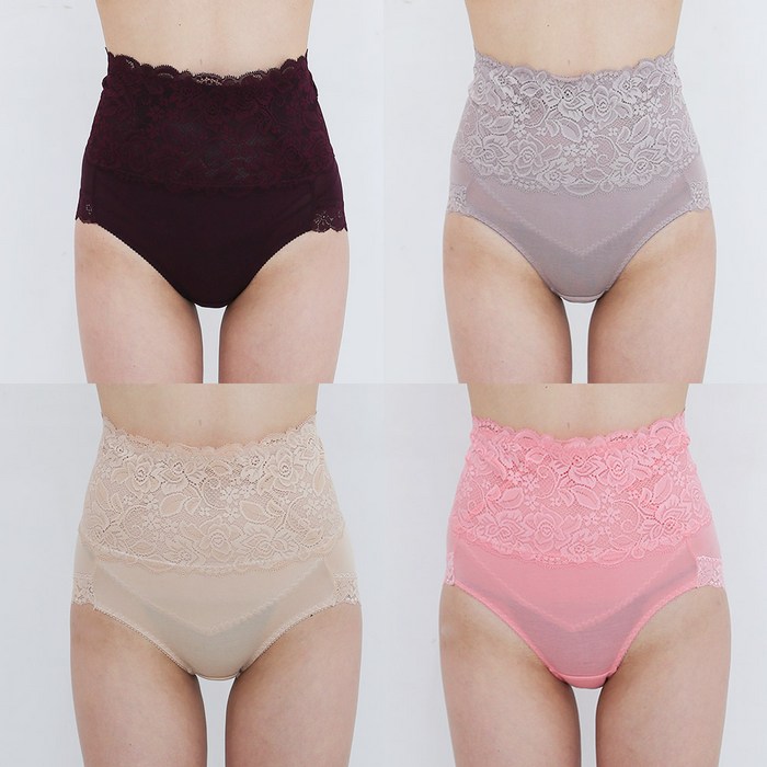 이너퀸 복부팬티 레이스 복대팬티 0619 대표 이미지 - 임산부팬티 추천