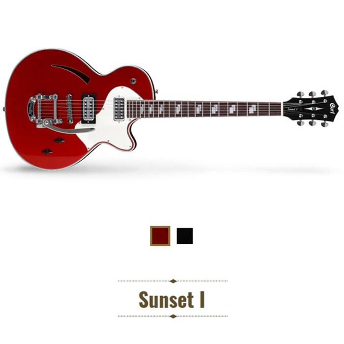 콜트 Sunset I BK 일렉 기타, 혼합색상 대표 이미지 - 콜트 레스폴 추천