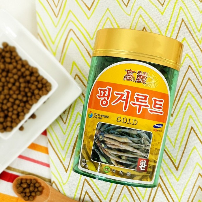 한국인삼유통공사 (6149) 핑거루트 환, 300g, 1개 대표 이미지 - 인삼 추천