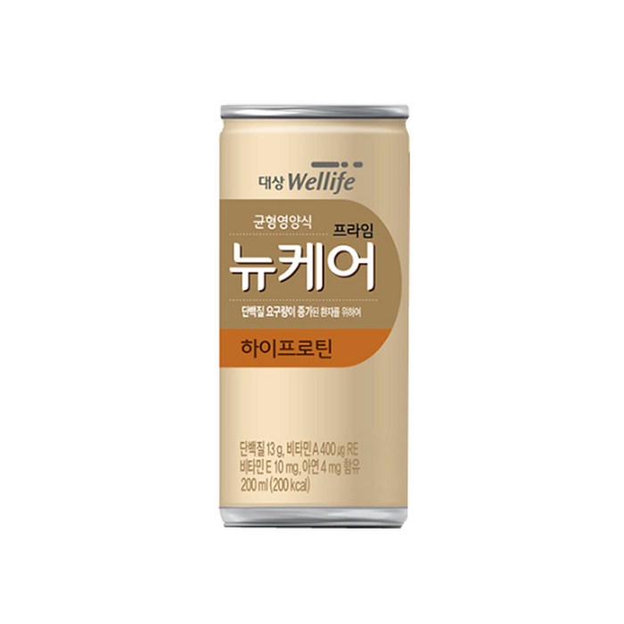 대상웰라이프 완전균형 영양식 뉴케어 하이프로틴, 200ml, 60캔 대표 이미지 - 뉴케어 영양식 추천