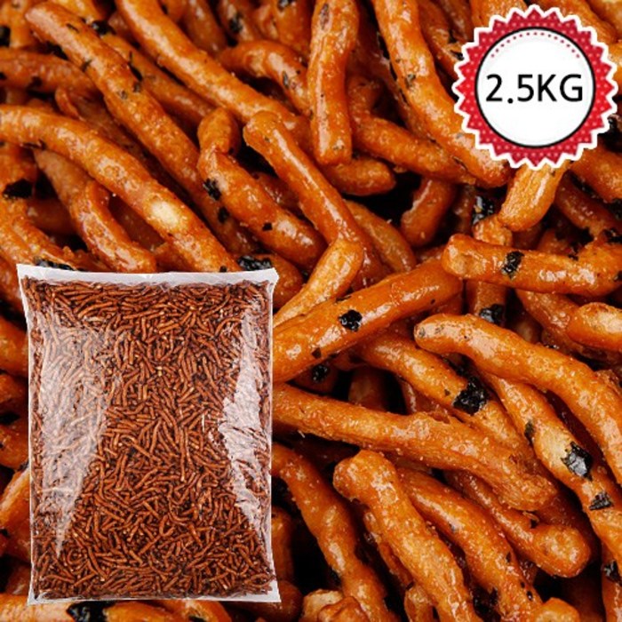 (대용량간식) 김맛2.5kg /스낵/옛날과자/벌크/업소용, 김맛스낵 대표 이미지 - 업소용 과자 추천