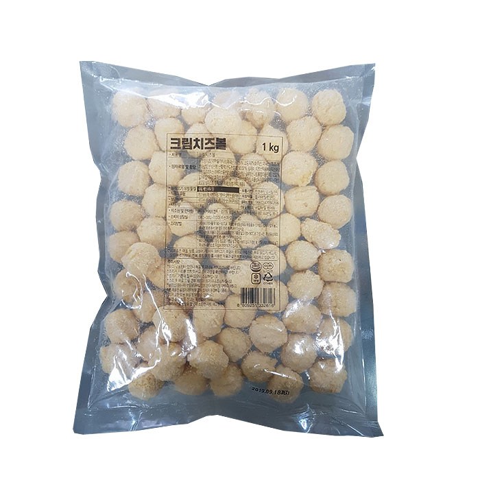 마니커에프앤지 크림치즈볼1kg, 1kg, 1개 대표 이미지 - 마니커에프앤지 추천