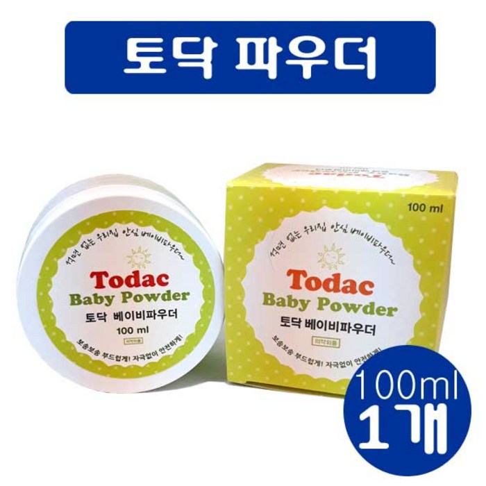토닥 베이비파우더, 1개 대표 이미지 - 땀띠 추천