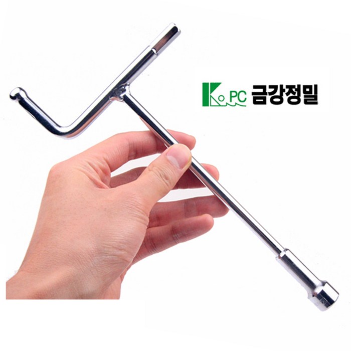 국산 T 핸들소켓 7mm~14mm T형 T렌치 티형 육각 소켓 렌치 핸드 복스, T-핸들소켓 10mm 대표 이미지 - 육각 렌치 추천