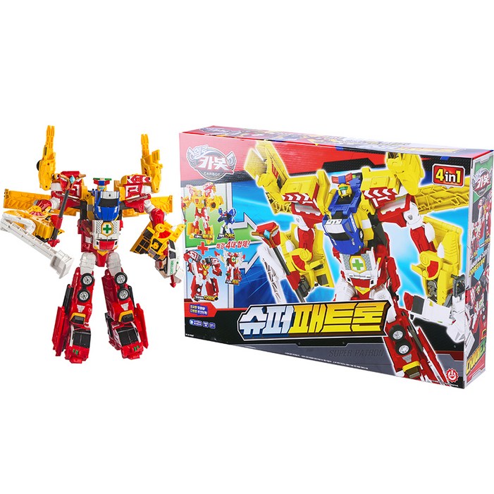 초이락 슈퍼패트론 로봇장난감, 혼합색상, 1개