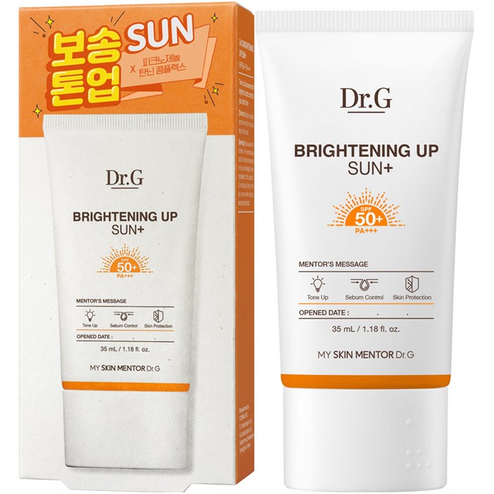 닥터지 브라이트닝 업 선 플러스 SPF50 PA, 35ml, 1개 닥터지 브라이트닝 업 선 플러스 SPF50 PA, 35ml, 1개