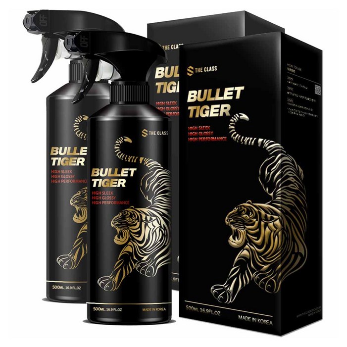 더클래스 불렛 타이거 물왁스, 500ml, 2개 더클래스 불렛 타이거 물왁스, 500ml, 2개
