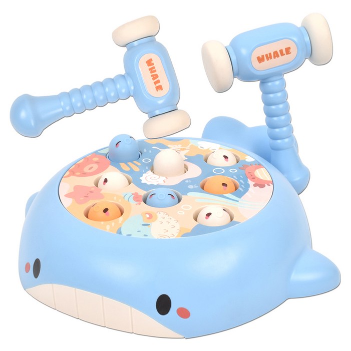 아기고래 두더지 잡기 망치놀이 게임