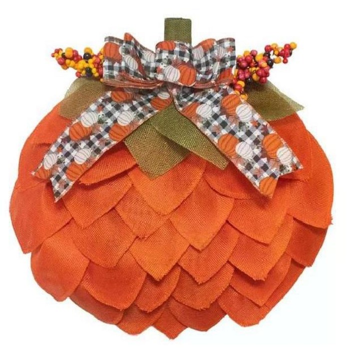 할로윈 호박 리스 가랜드 장식 현관문 인테리어 파티 소품