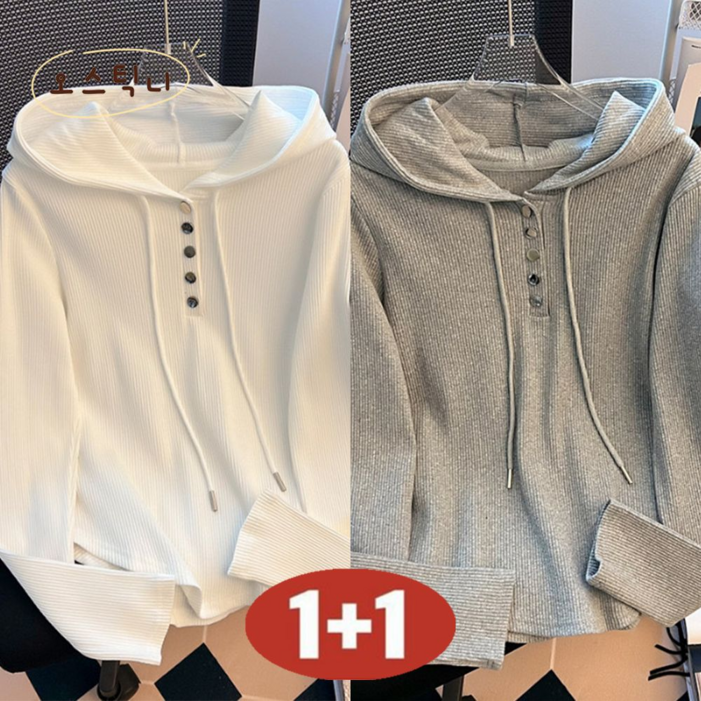 오스틱니 100kg까지 빅사이즈 11 여성 봄가을 날씬해 보이는 편안한 니트 외출용 겨울 긴팔 맨투맨