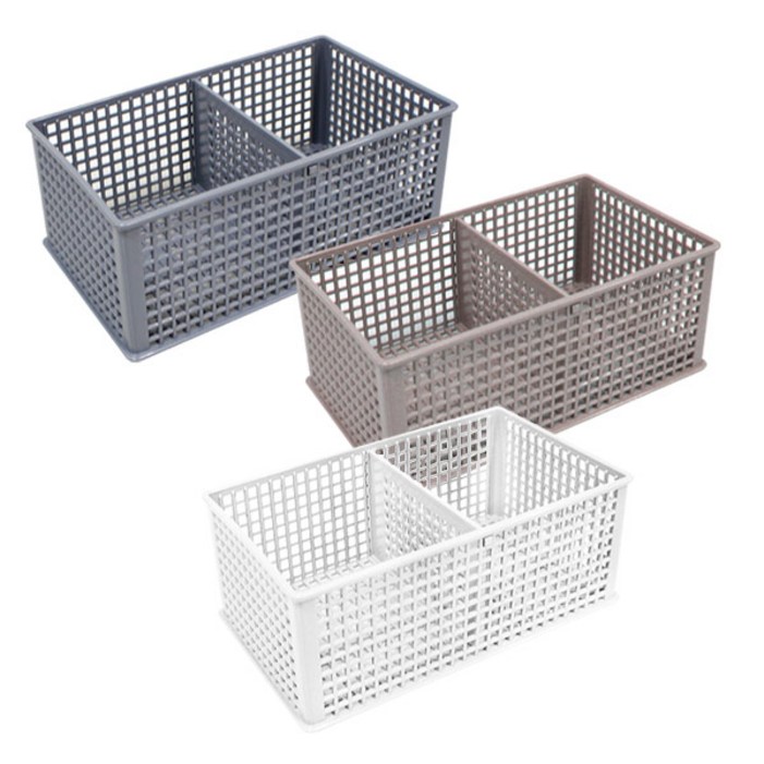 블럭형 칸칸 바스켓 소 H