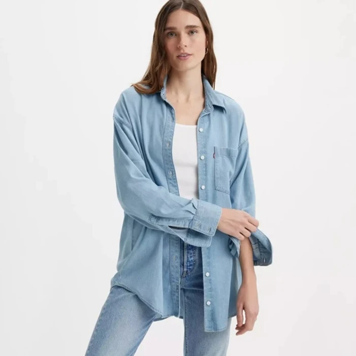 리바이스 여성 놀라 버튼업셔츠_A9179-0006_수원터미널리바이스