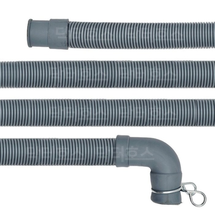 닥터호스 엘지 LG F24WDWD 호환 드럼 세탁기 호스 배수 연결 연장 교체