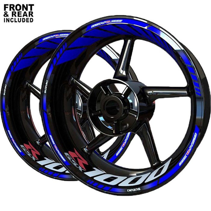 스즈키gsxr125 비닐 스즈키 GSXR1000 휠 스티커 데칼 GSXR 1000 로고 세트