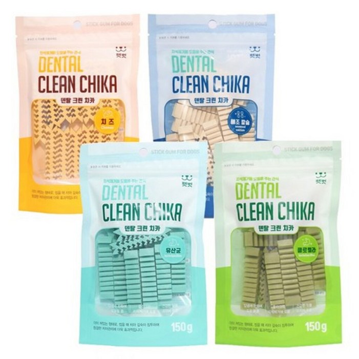 펫벗 덴탈크린 치카 해조칼슘, 150g, 1개