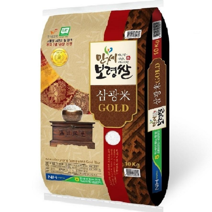 2024년산당일도정 만세보령 삼광미 골드, 10kg, 1개 2024년산당일도정 만세보령 삼광미 골드, 10kg, 1개