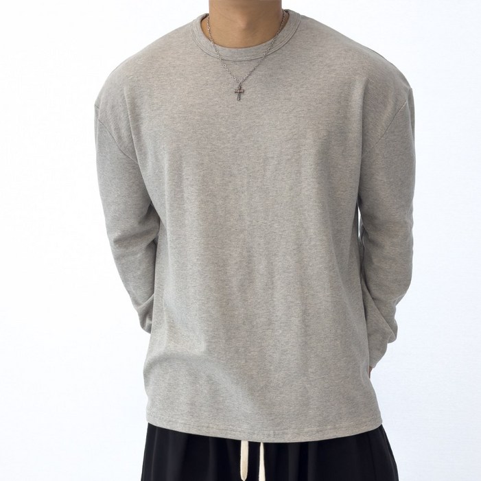 PACIENCIA 무지 오버핏 긴팔