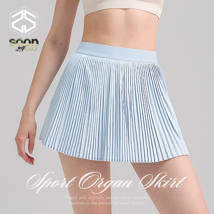 순이야 C.여성 오르간 플리츠 미니 스커트 테니스치마 운동복