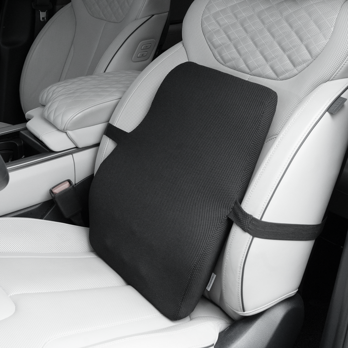 닥터써클 차량용 허리쿠션 자동차 등받이 운전석 장거리 운전용 시트 허리 지지 쿠션