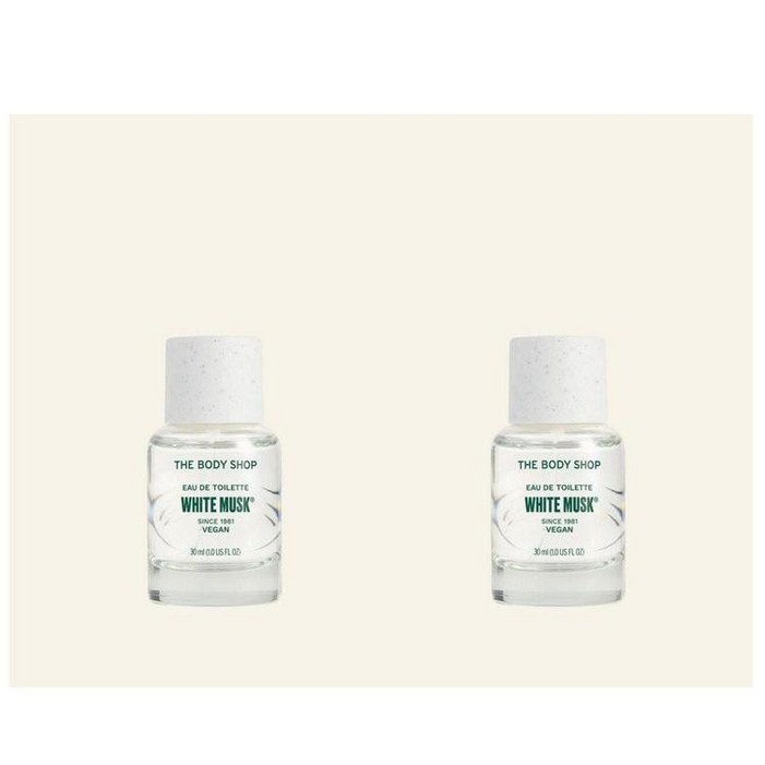 바디샵 화이트 머스크 오드뚜왈렛 향수 30ml 2개 BODY SHOP White Musk Eau De Toilette 30ml