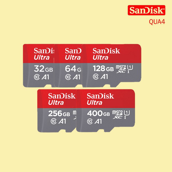 샌디스크 울트라 Micro SD 메모리카드 SDSQUAR128GB