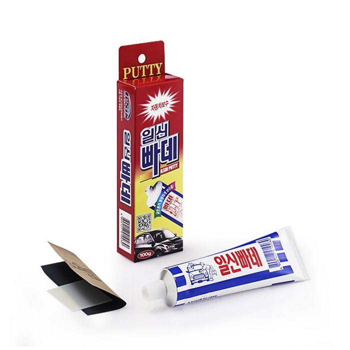 일신 차량 보수용 빠데, 100g, 2개 일신 차량 보수용 빠데, 100g, 2개