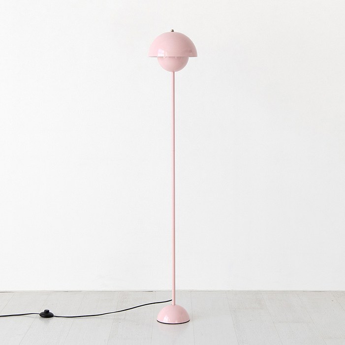 HABOL 장스탠드 E26 138cm KS2247FS, 핑크1066.1425