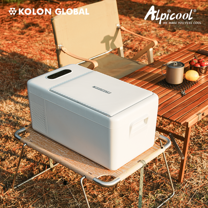 공식판매 알피쿨 코오롱 정품 차박 낚시 야외용 캠핑냉장고 차량용냉장고 냉동고 소형냉동고 정식AS, GK15