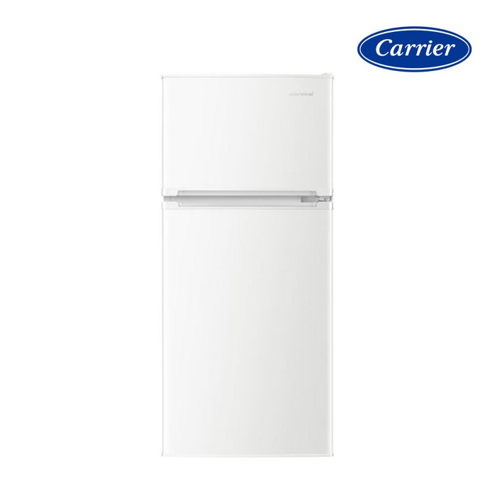 캐리어 클라윈드 KRFT122BBPWO 미니 소형 사무실 오피스텔 원룸 냉장고 2도어, KRFT122BBPWO
