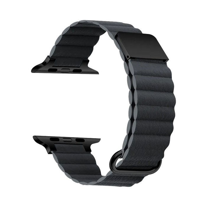 애플워치 가죽스트랩 마그네틱 링크 가죽 시계줄 밴드