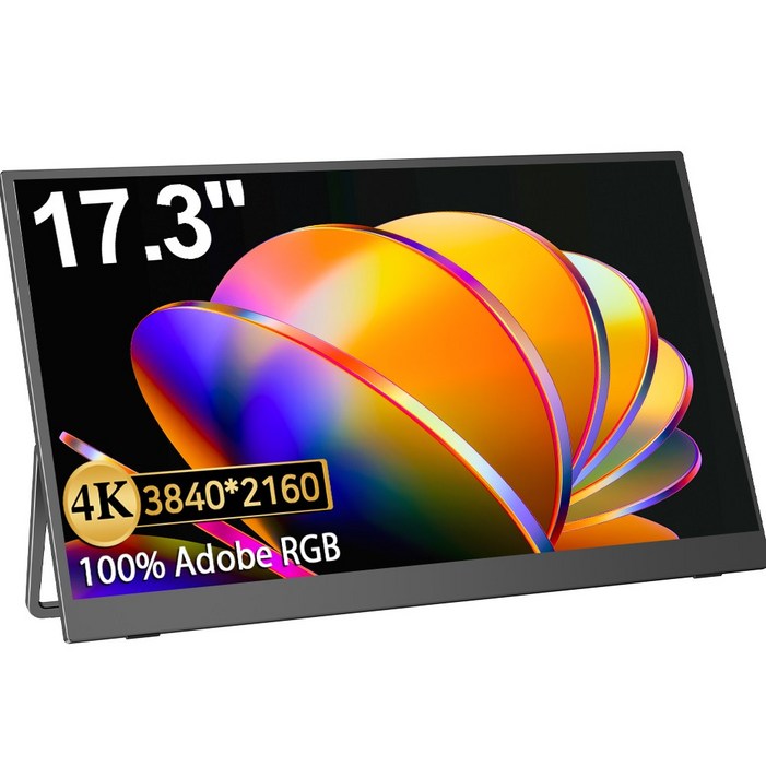 에비크 4K UHD DEX 포터블 100AdobeRGB HDR 휴대용 모니터, 43.94cm, 노터치 에비크 4K UHD DEX 포터블 100AdobeRGB HDR 휴대용 모니터, 43.94cm, 노터치