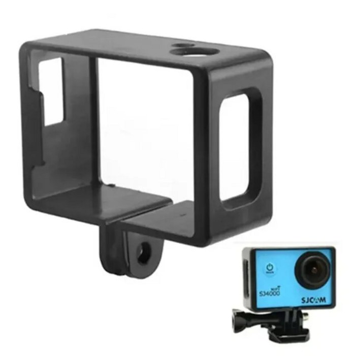 Sjcam용 플라스틱 프레임 케이스, Sj4000 액세서리, Sj4000 Sj6000 보호 테두리 프레임, Sjcam 4000 와이파이 스포츠 액션 카메라용