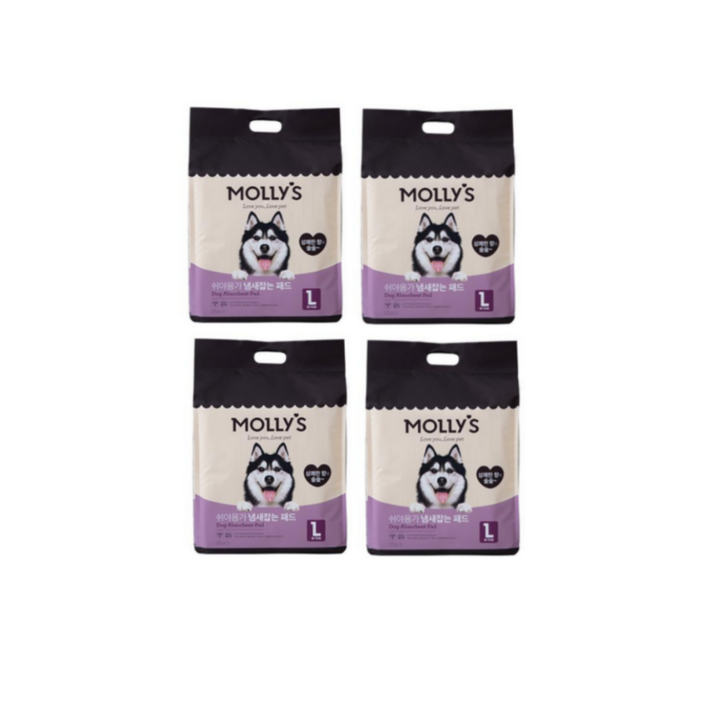 몰리스 몰리스 쉬야응가 냄새잡는 패드(L) 35매