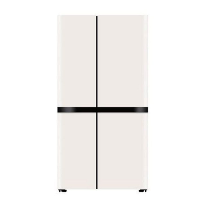 LG전자 디오스 오브제컬렉션 매직스페이스 양문형 냉장고 메탈 832L 방문설치