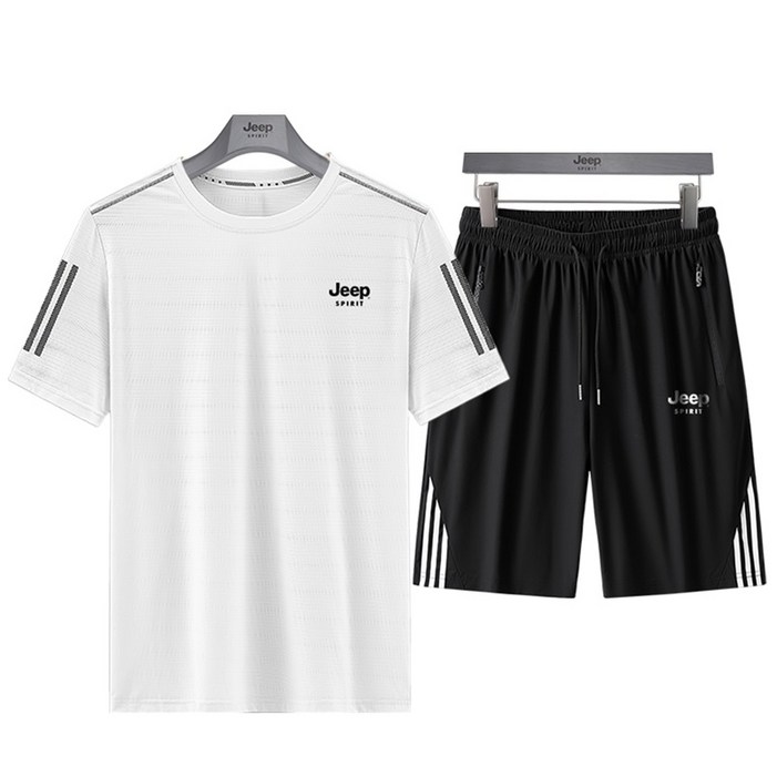 JEEP spirit 반팔 반바지 운동복세트 TZD 402