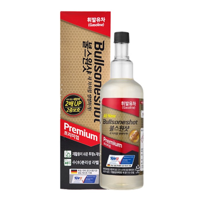 매직크린 불스원샷 프리미엄 휘발유차용 500ml, 1개
