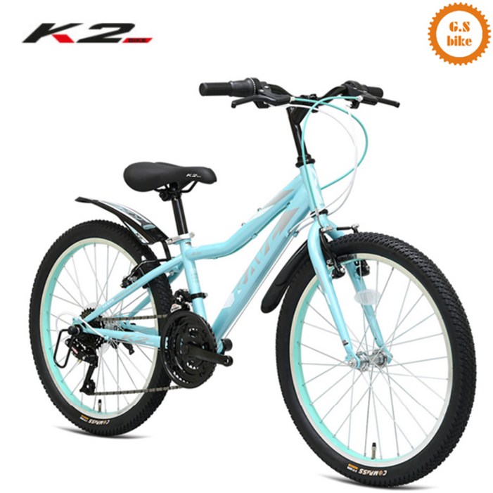 2025 케이투바이크 초등학생 주니어 MTB자전거 레이브GS 22인치 21단 조립구매시 사은품증정