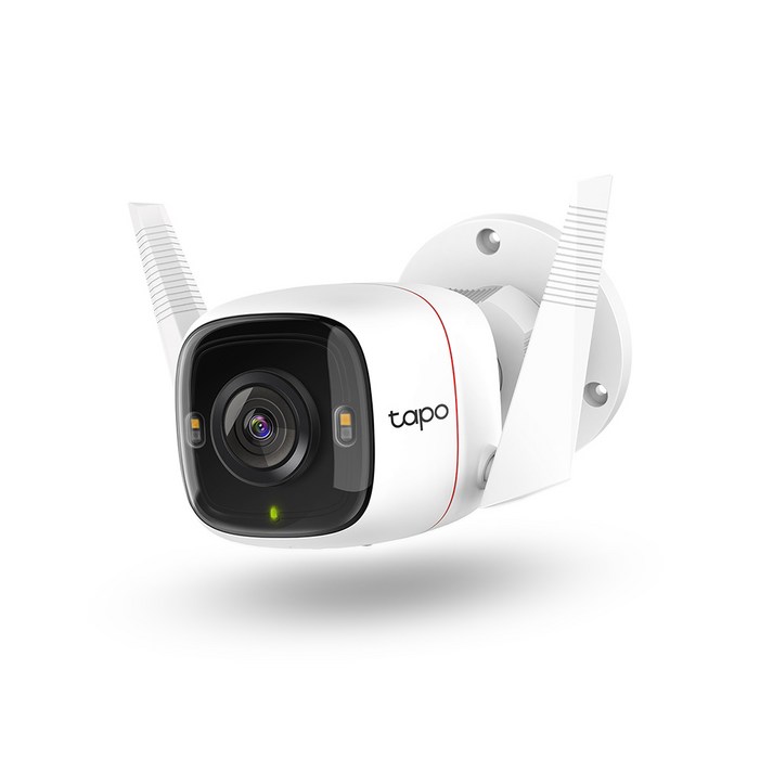 티피링크 Tapo C320WS 400만화소 고정형 실외 방수 풀컬러 매장용 카메라 가정용 CCTV, 단일상품
